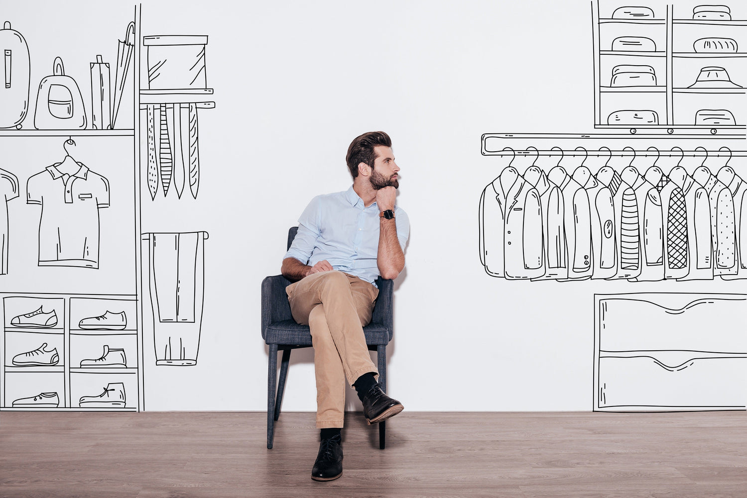 How to Build a Minimalist Men's Capsule Wardrobe For A Sustainable Lifestyle - XSuit